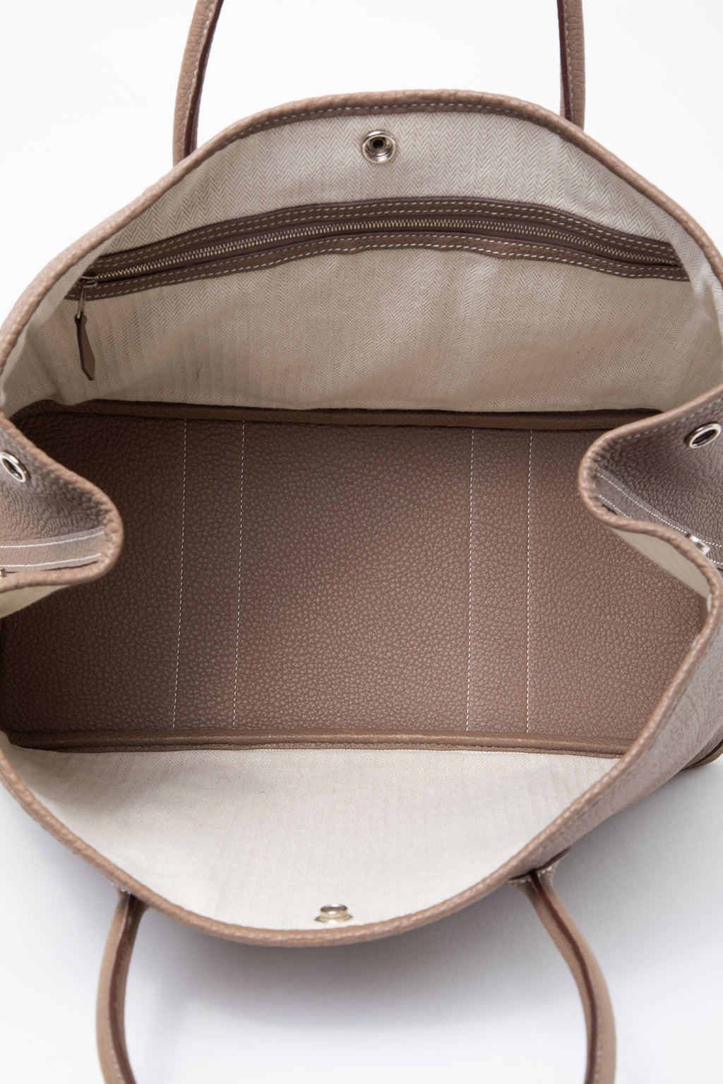 Hermes 2014 Etoupe Clemence Garden Party 36
