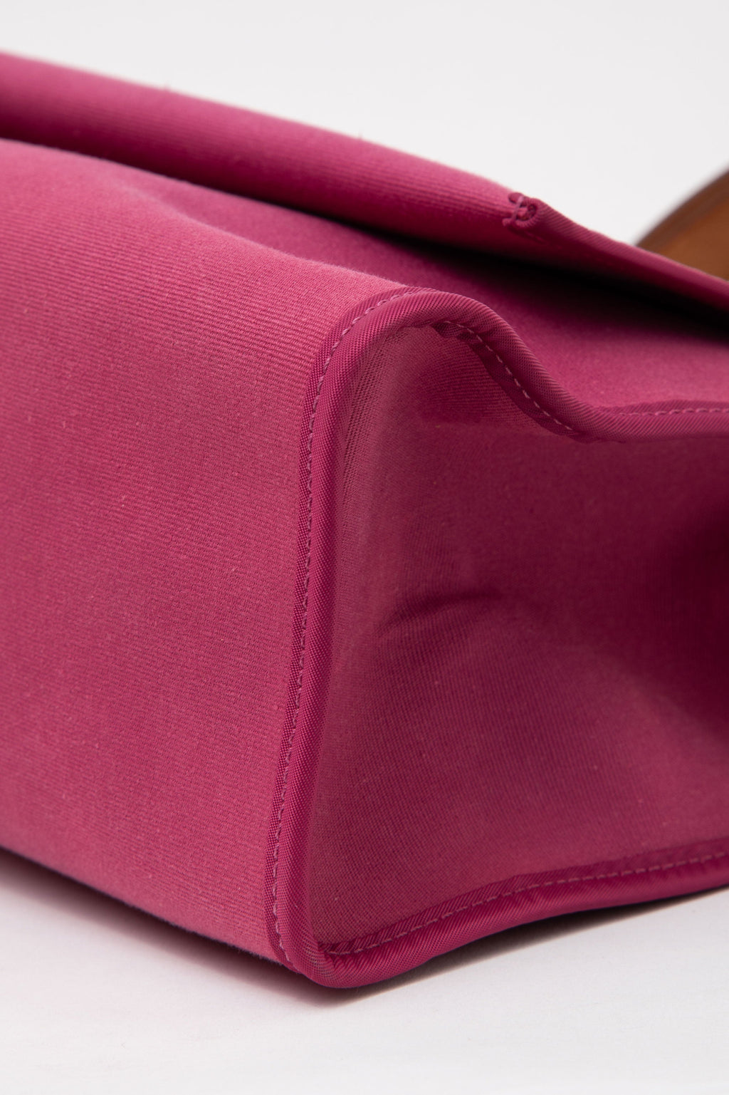 Hermès 2011 Pink Canvas Herbag 31 Shoulder Bag