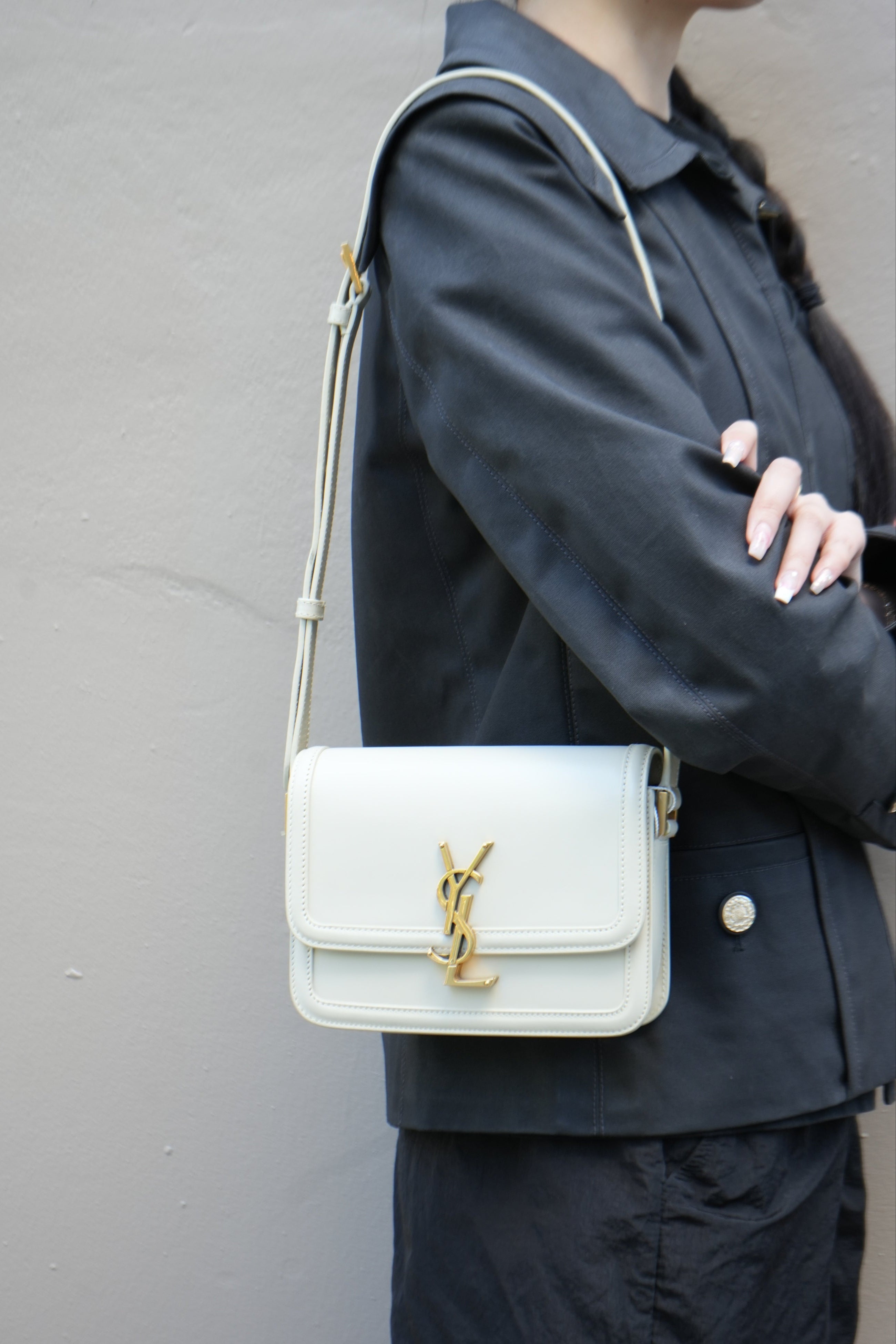 Saint Laurent Small Solferino Satchel Crossbody Bag