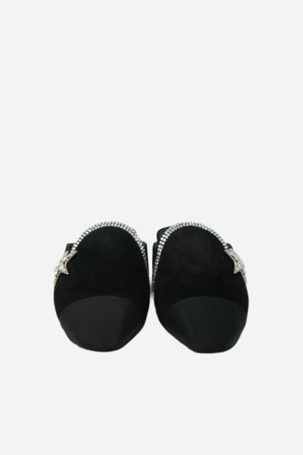 Pre-Owned Chanel Suede Mules Size 36.5