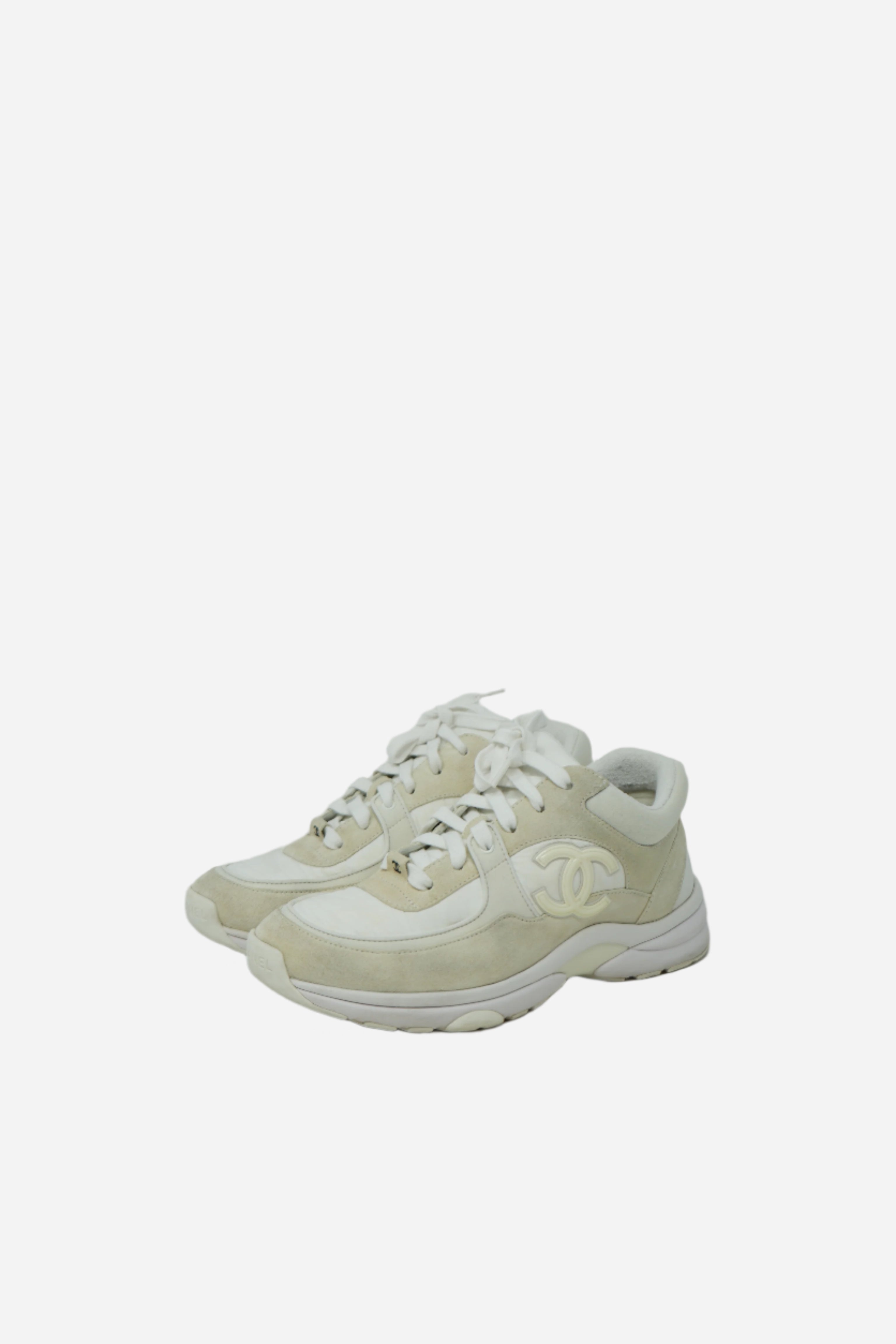 Pre-Owned Chanel CC Sneakers Size 37.5