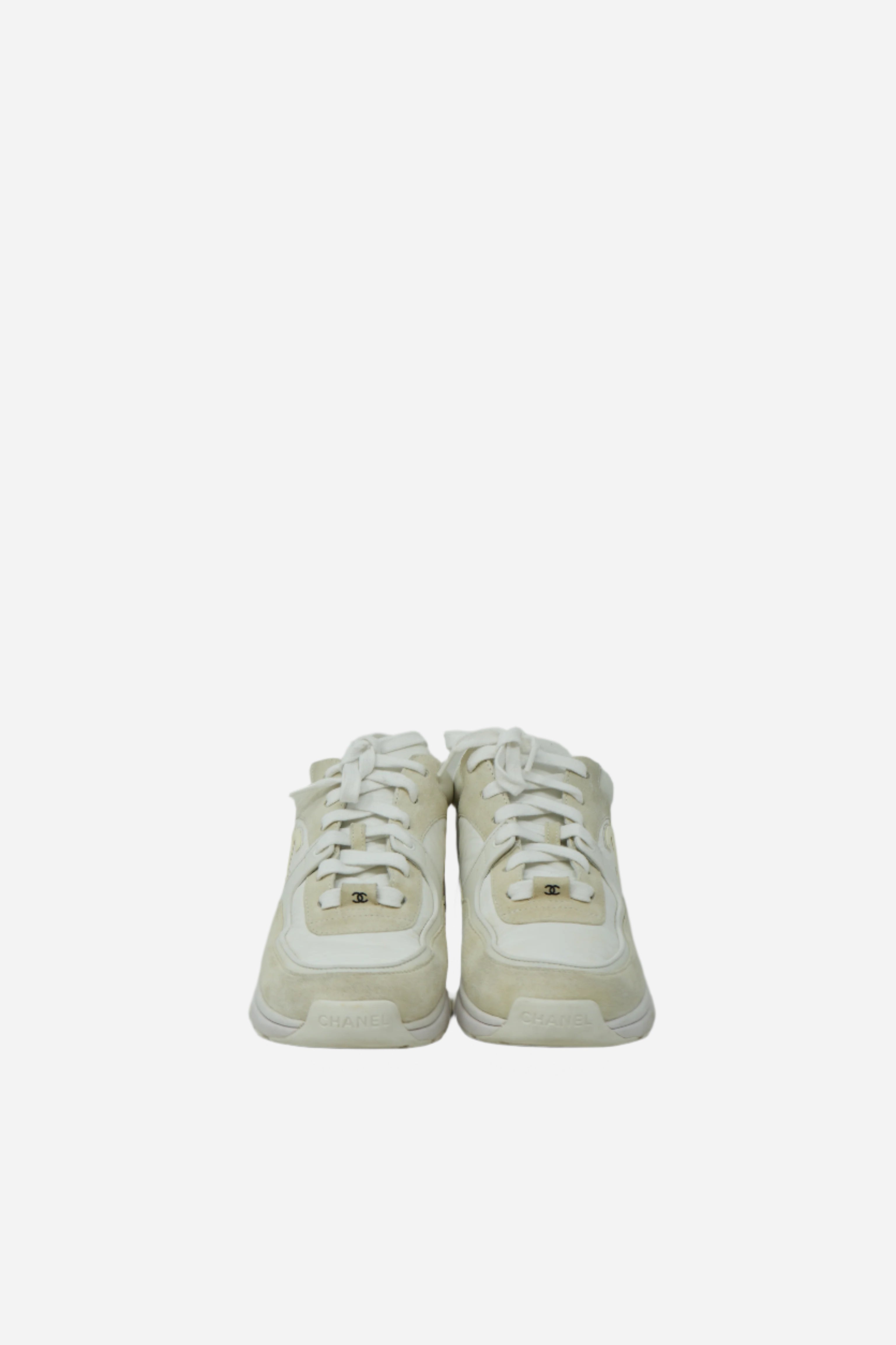 Pre-Owned Chanel CC Sneakers Size 37.5