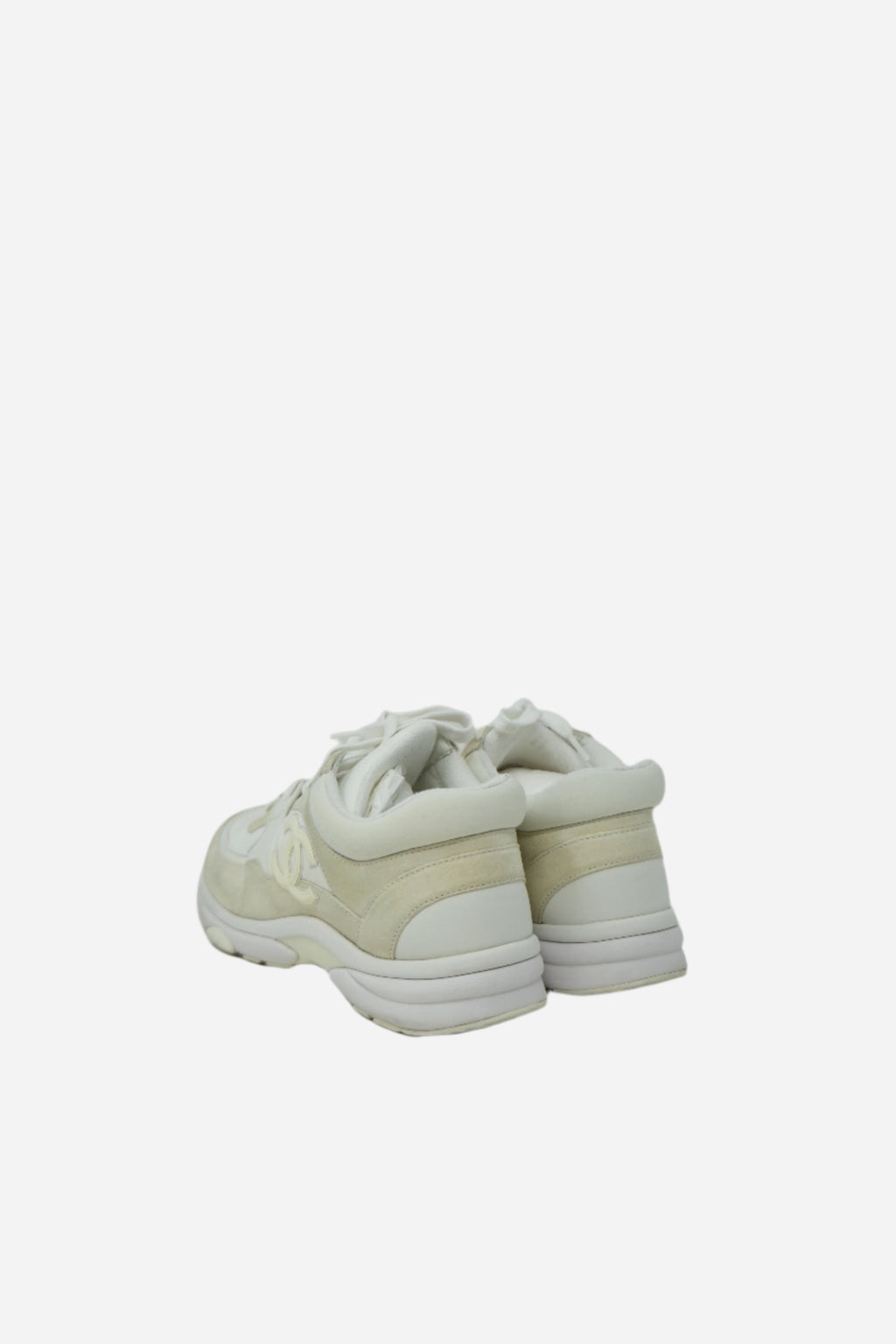 Pre-Owned Chanel CC Sneakers Size 37.5