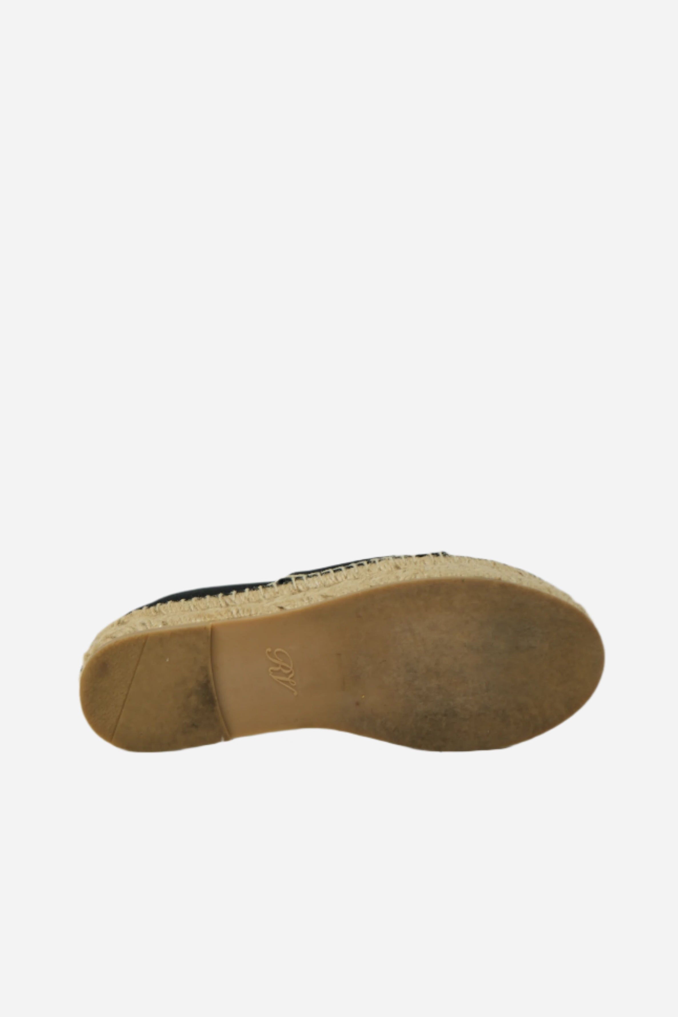 Roger Vivier Sequin Buckle Espadrilles Size 36.5