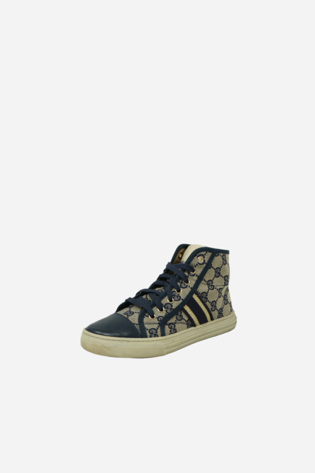 Gucci GG Canvas High-Top Sneaker Size 35