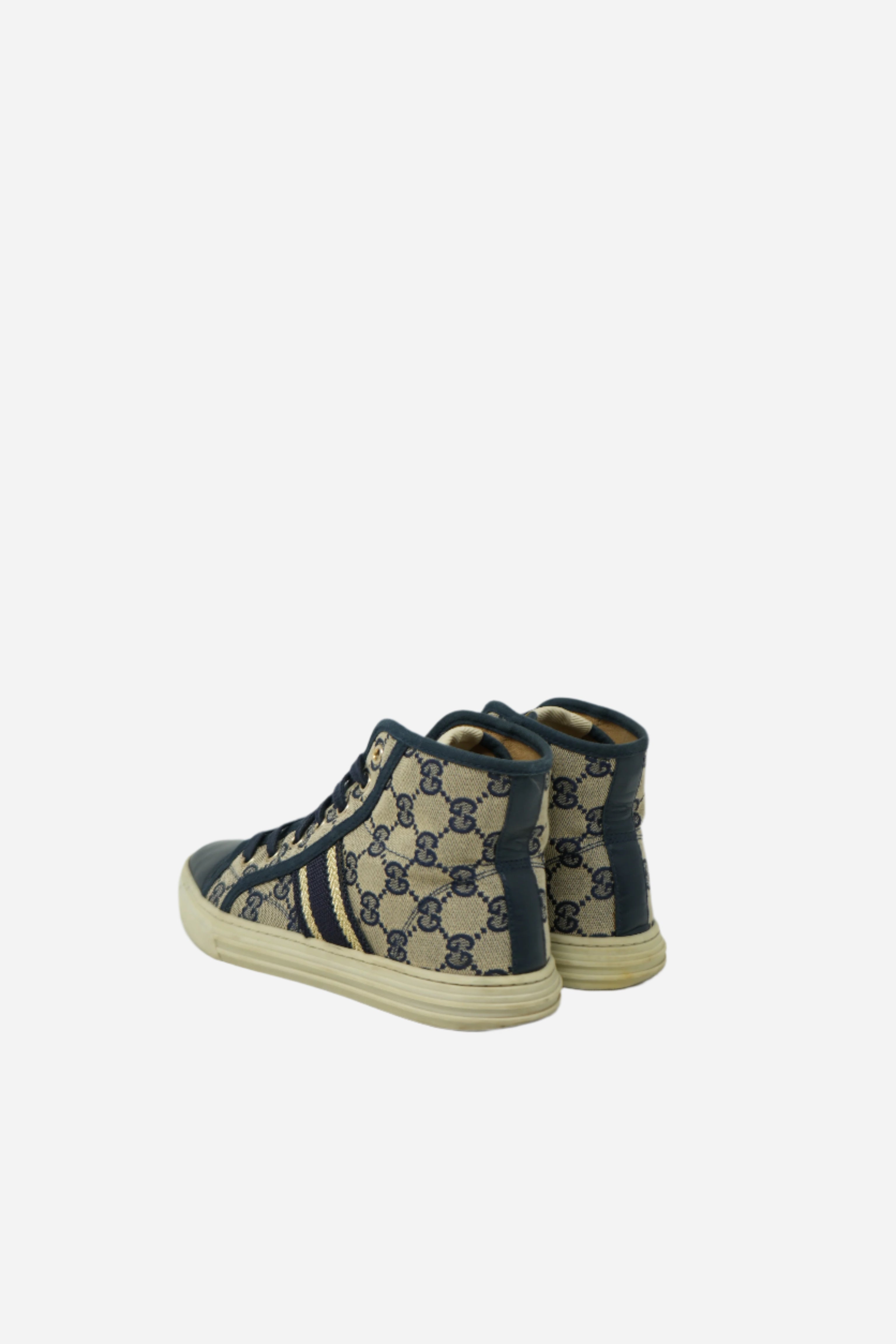 Gucci GG Canvas High-Top Sneaker Size 35