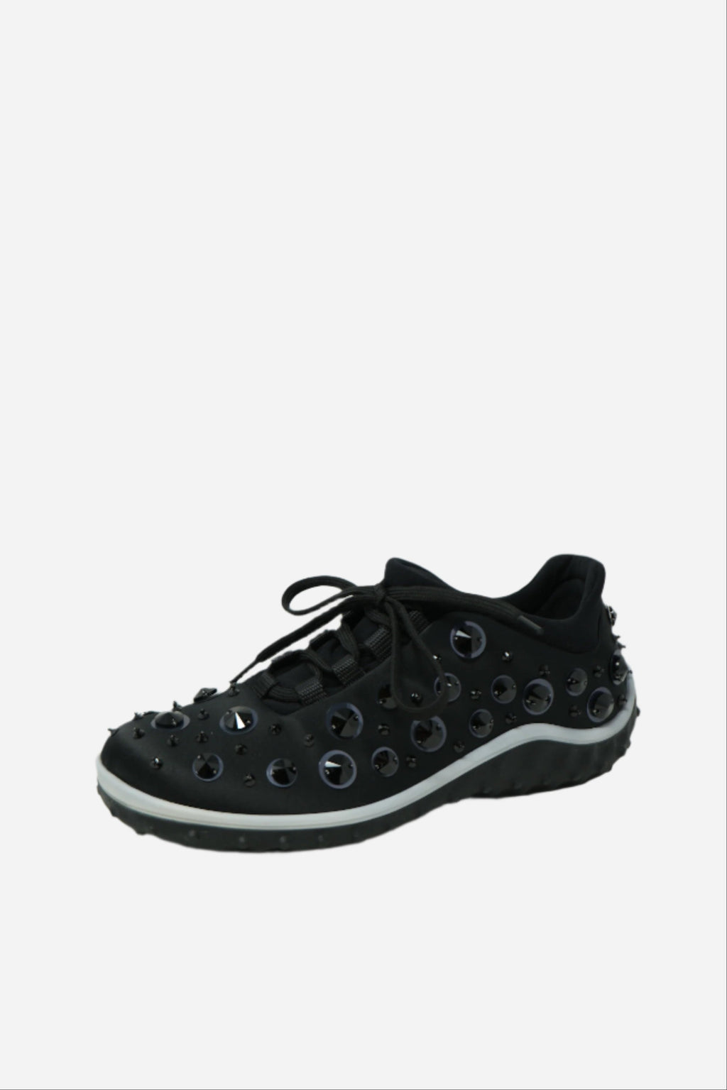 Miu Miu Embellished Nylon Sneakers Size 6