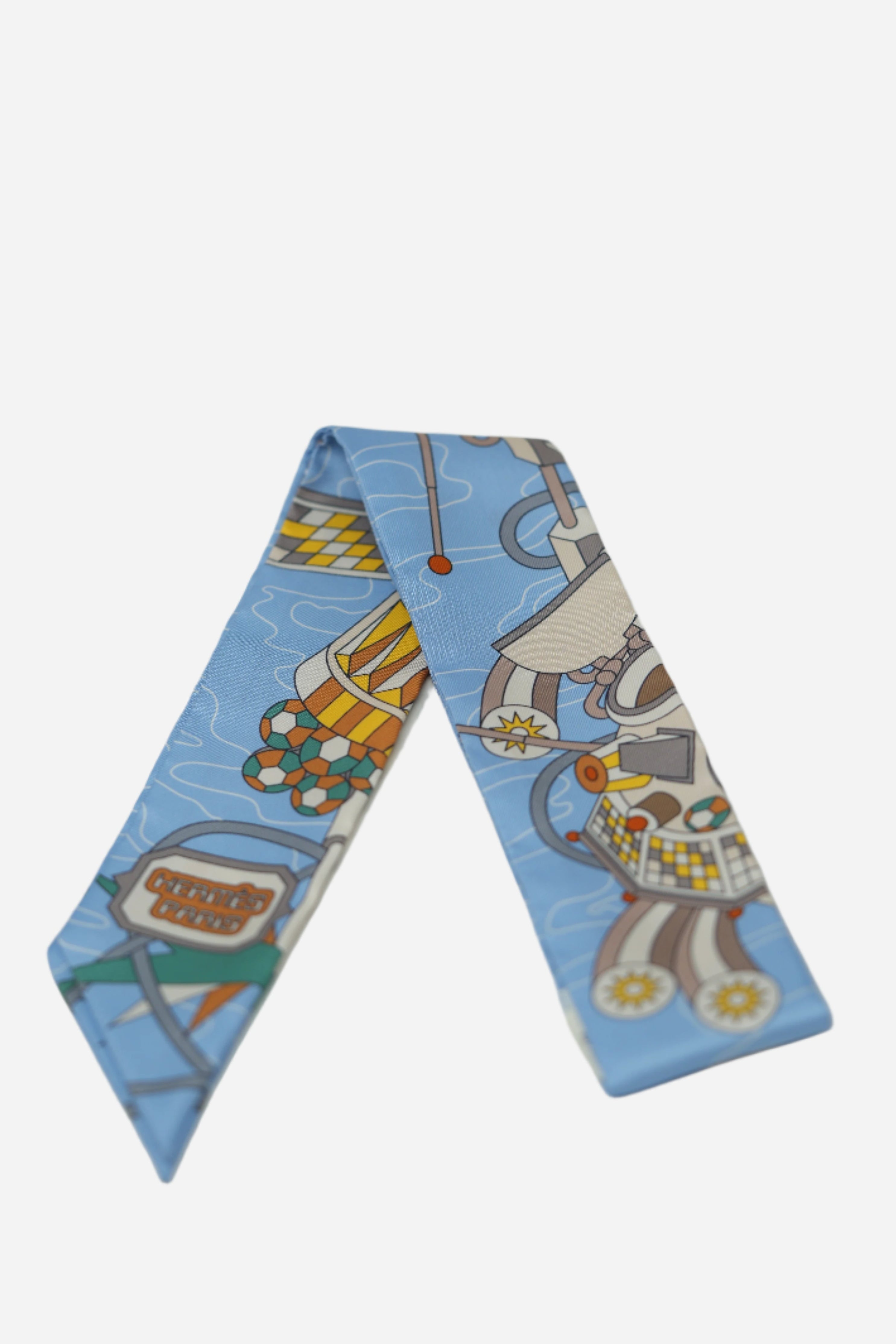 Hermes Twilly Scarf Odyssey Blue NWT