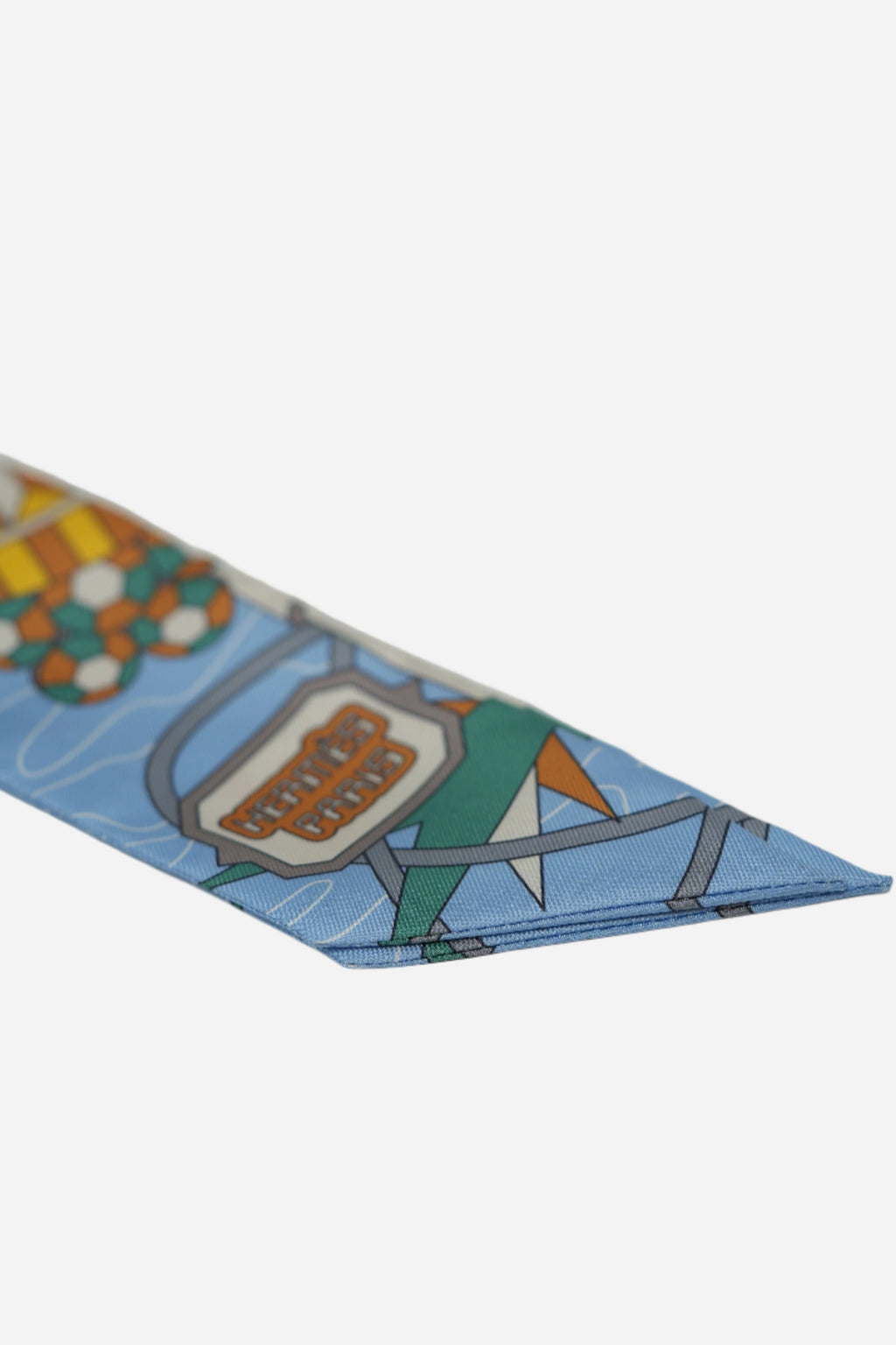 Hermes Twilly Scarf Odyssey Blue NWT