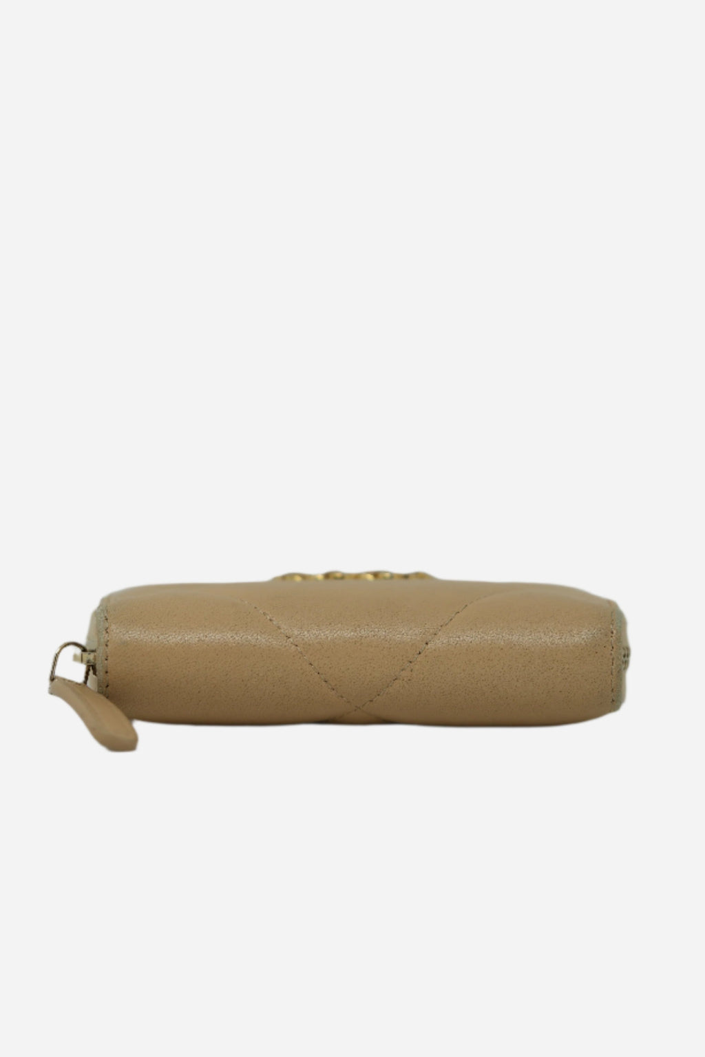 Pre-Owned Chanel Lambskin 19 Card Holder