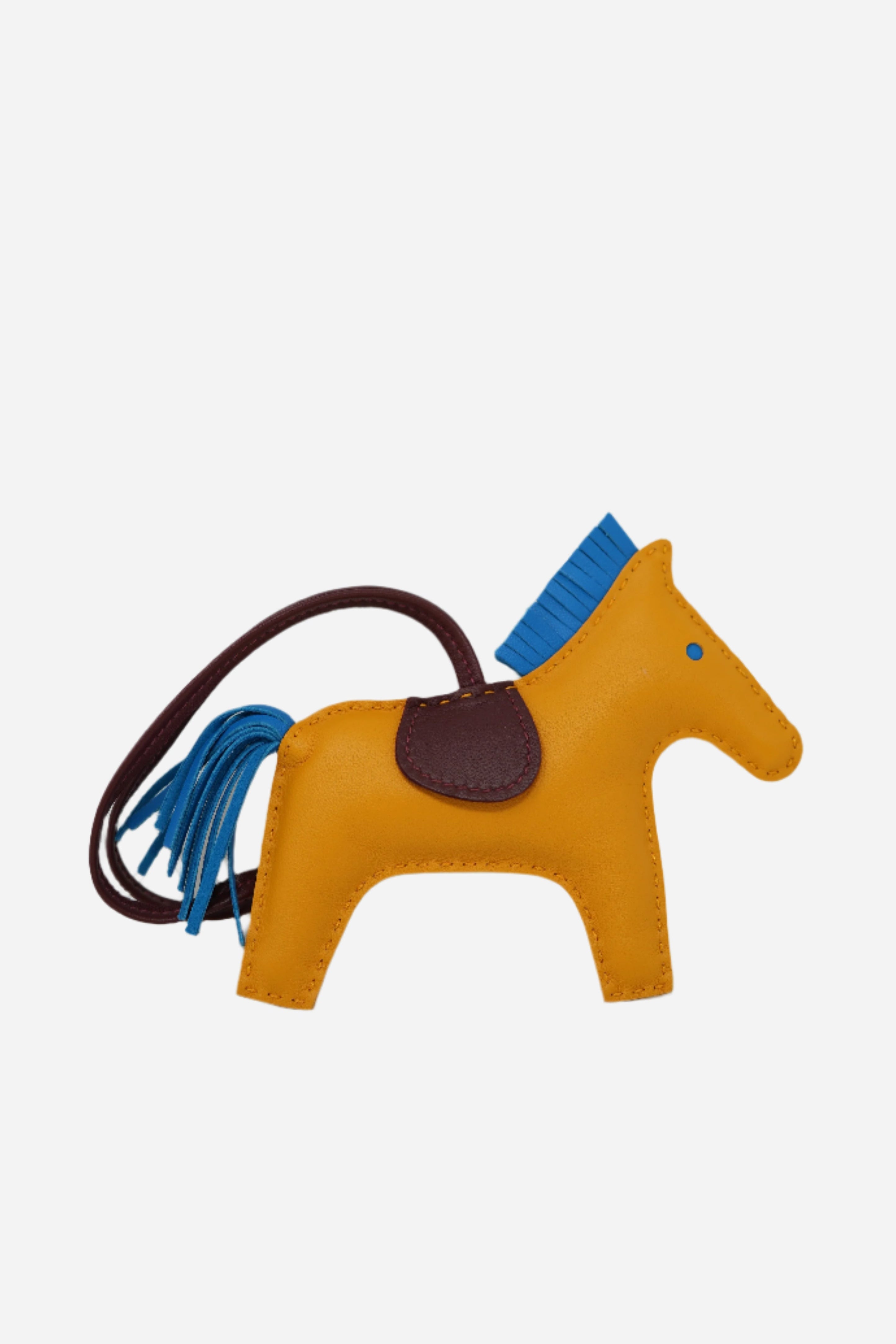 Hermes Yellow/Brown Rodeo GM