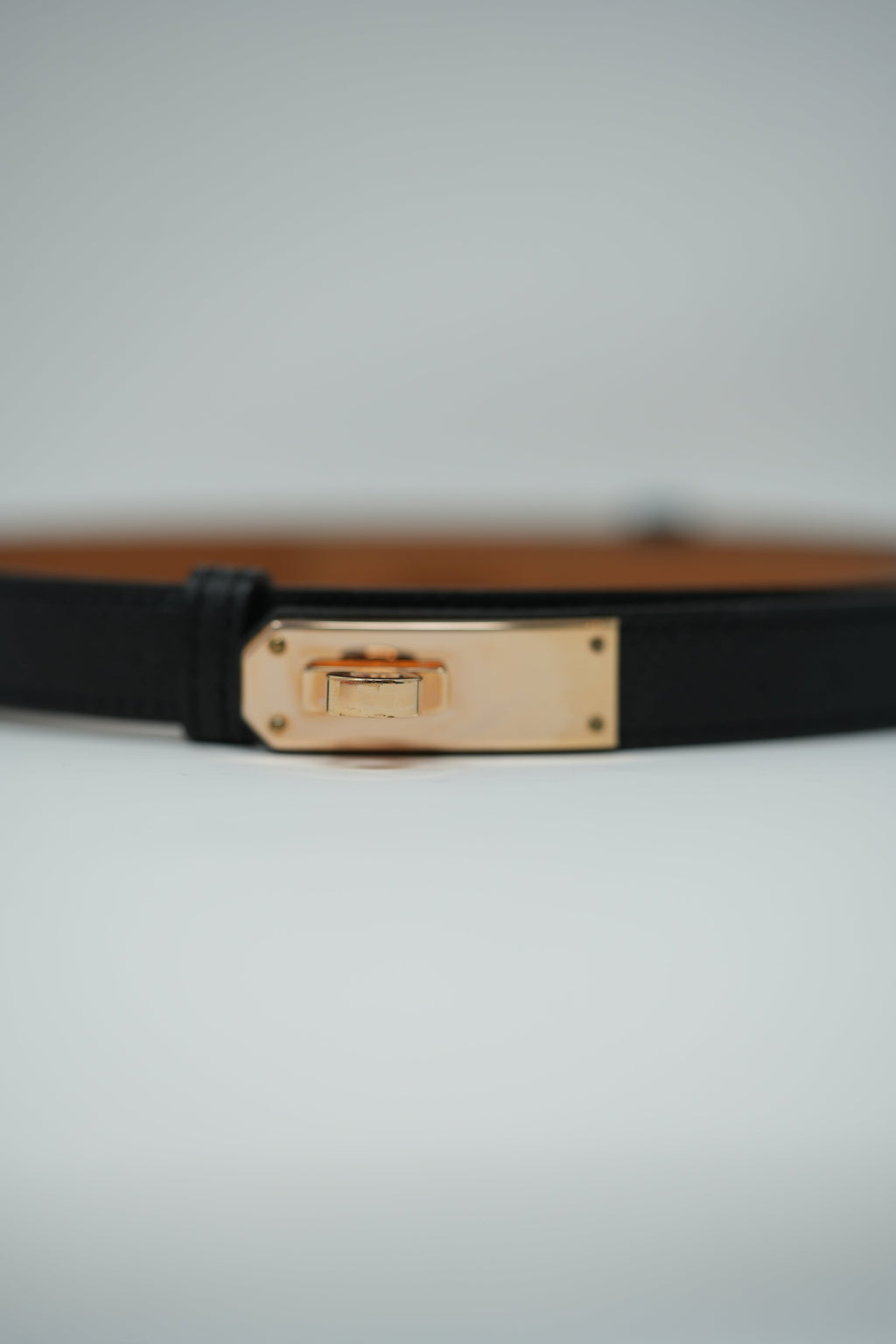 Hermes Kelly 18 Belt Black