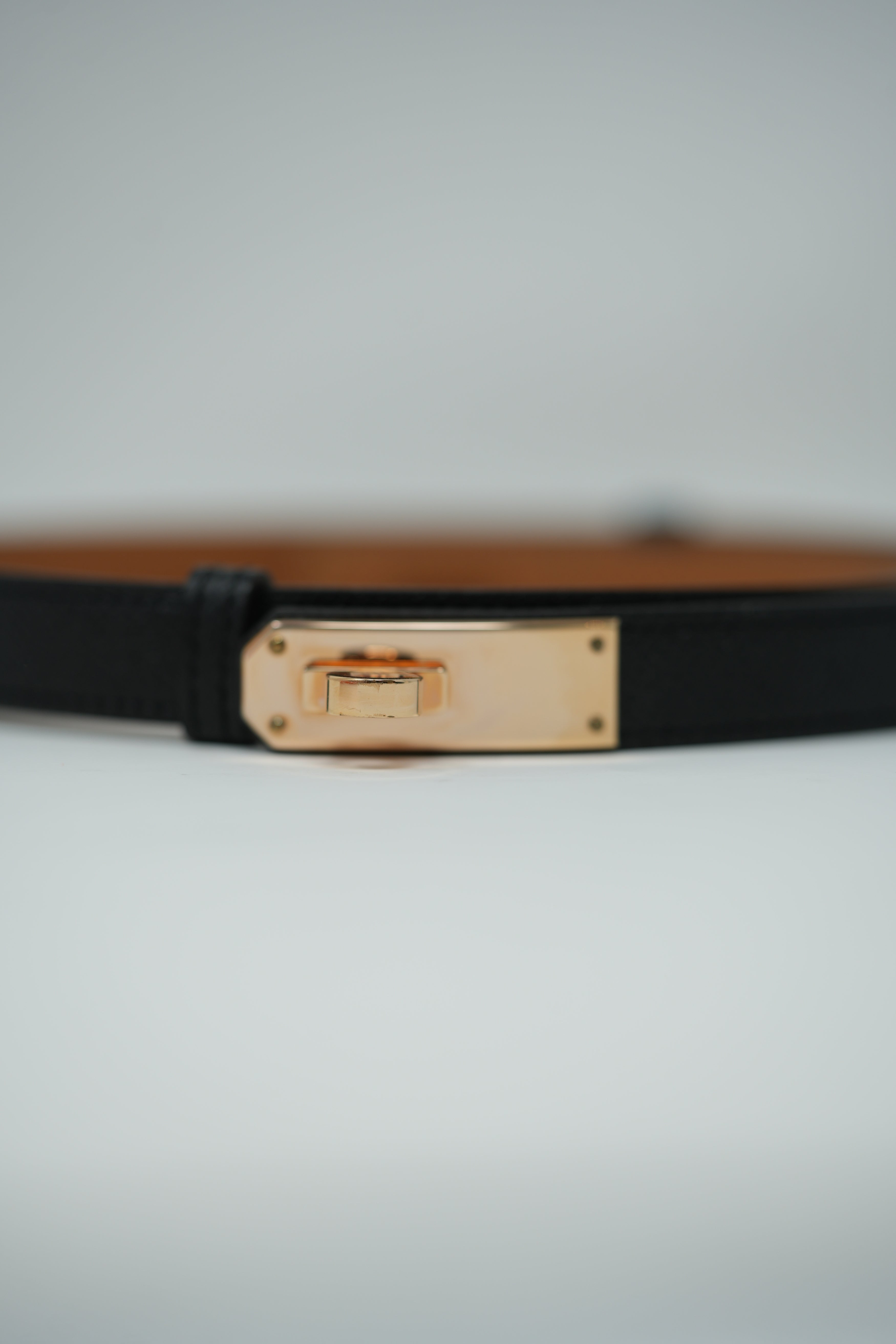Hermes Kelly 18 Belt Black