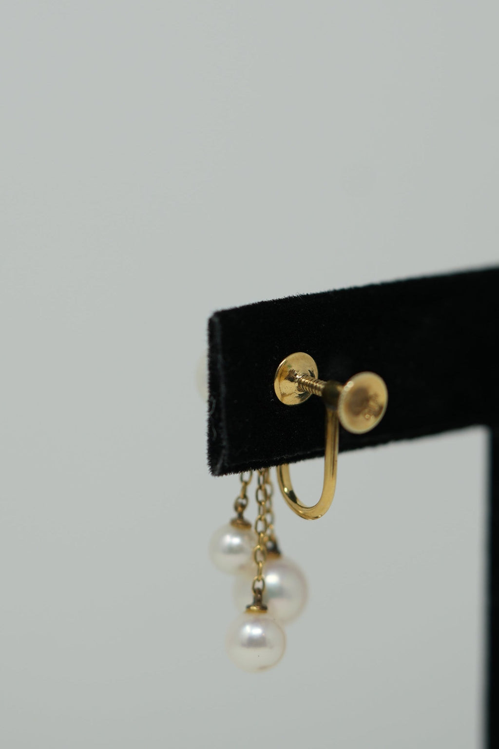 Mikimoto Pearl Earrings K14