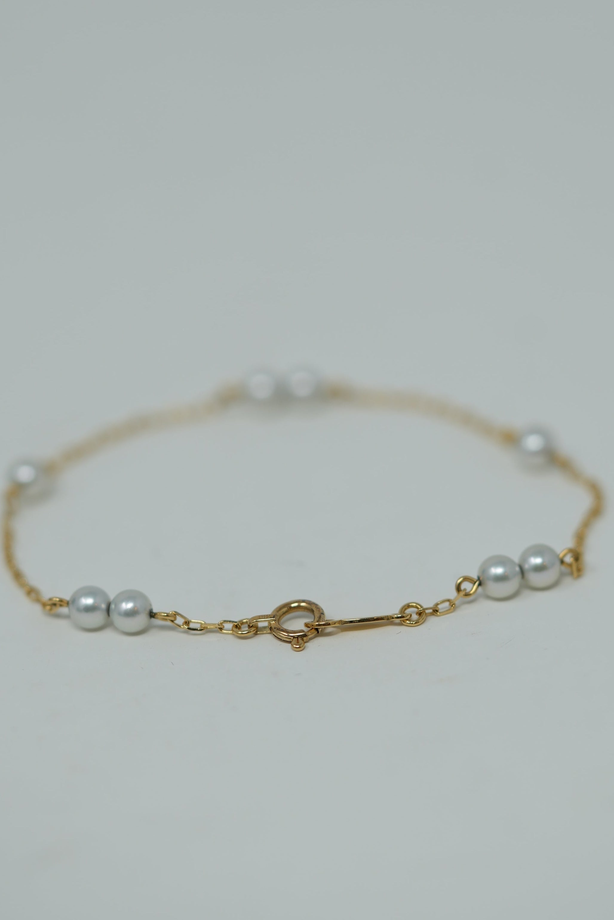 Mikimoto Pearl Bracelet 3.7-3.9mm K18