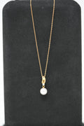 Tasaki Pearl Diamond Necklace K18
