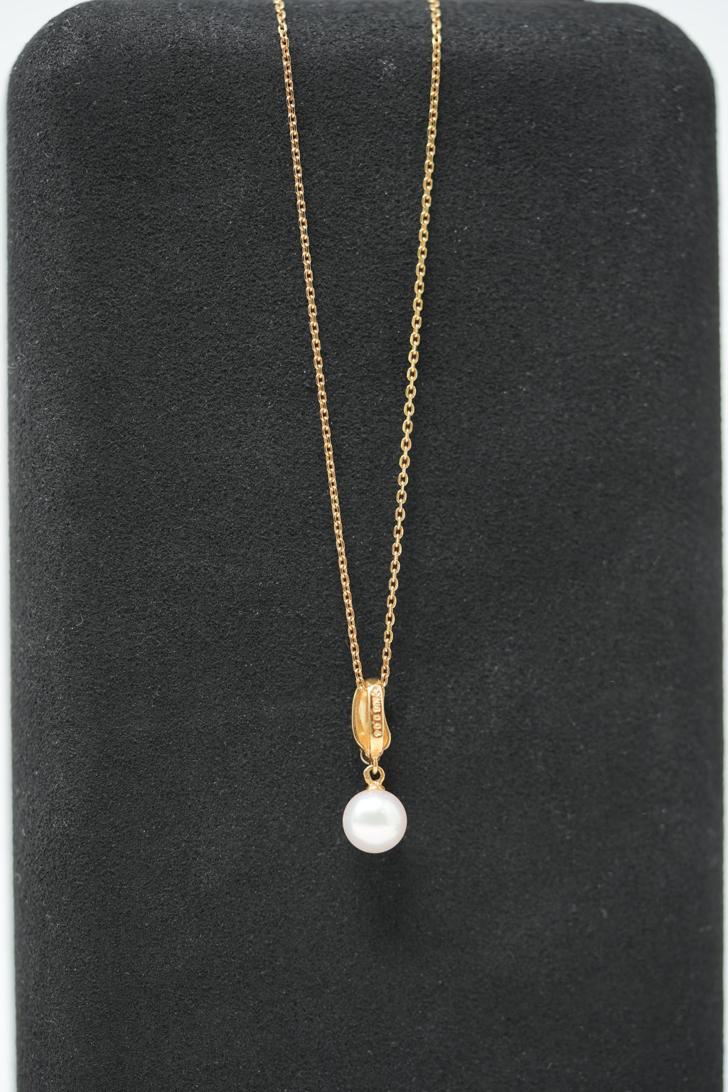 Tasaki Pearl Diamond Necklace K18