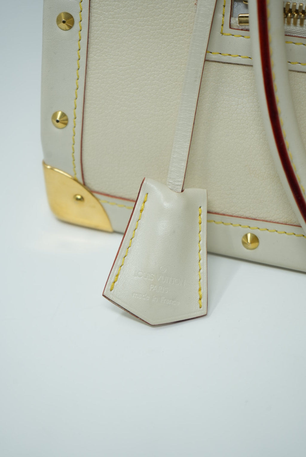 Louis Vuitton White Suhali Talentueux Handbag