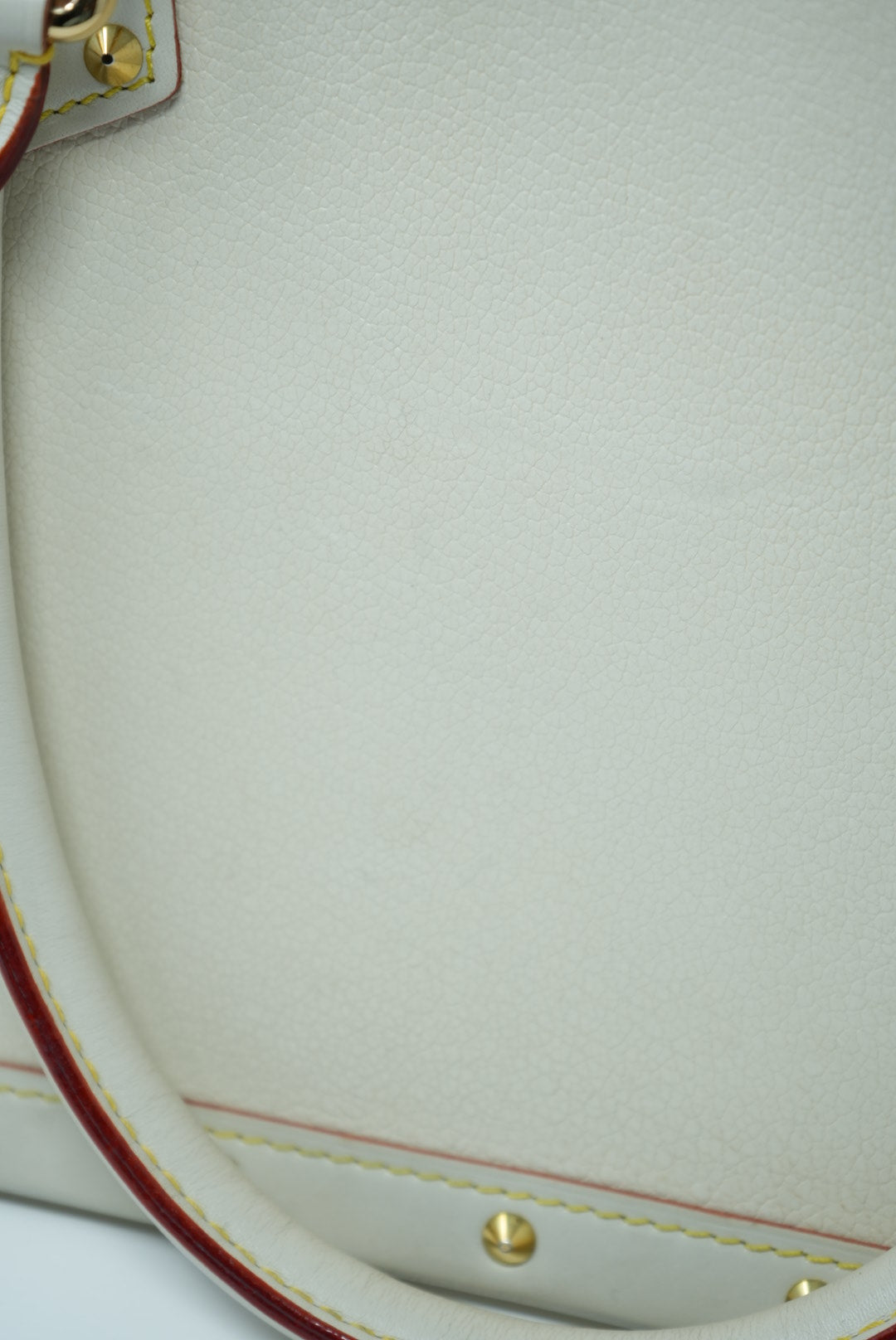 Louis Vuitton White Suhali Talentueux Handbag
