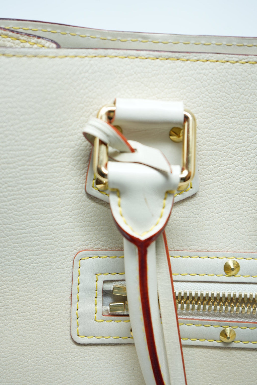 Louis Vuitton White Suhali Talentueux Handbag