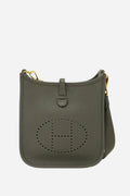 Hermes 2019 Evelyne Mini Gris Etain TC Leather