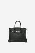 Hermes 2003 Birkin 30 Black PHW Togo