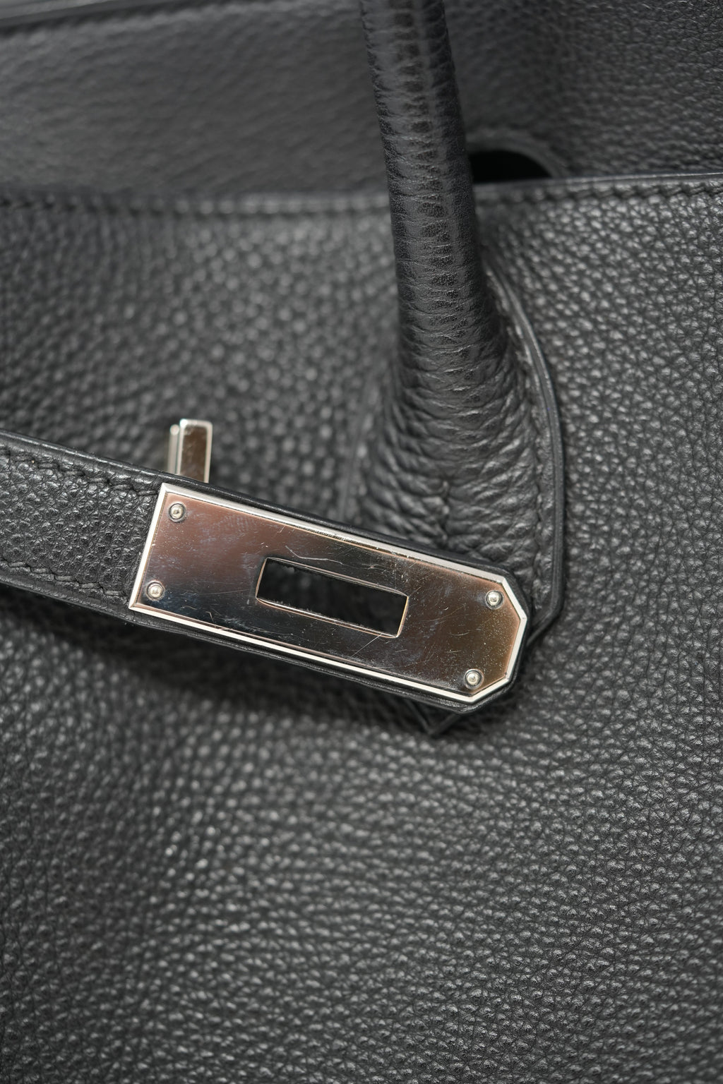 Hermes 2003 Birkin 30 Black PHW Togo