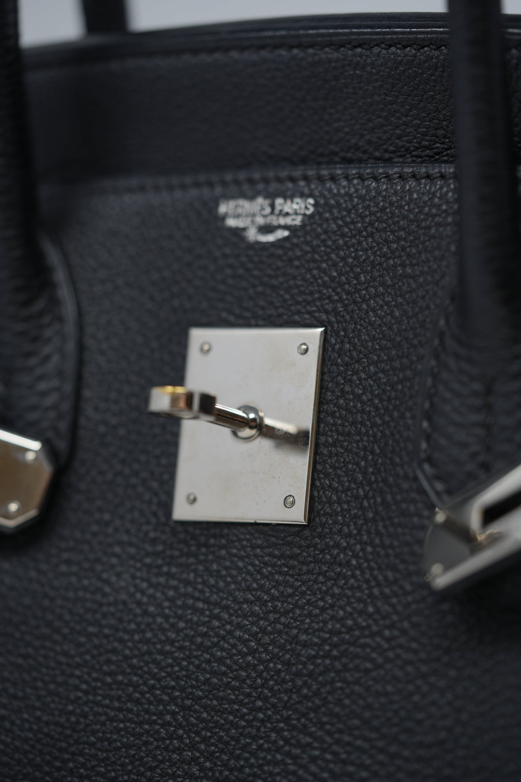 Hermes 2003 Birkin 30 Black PHW Togo