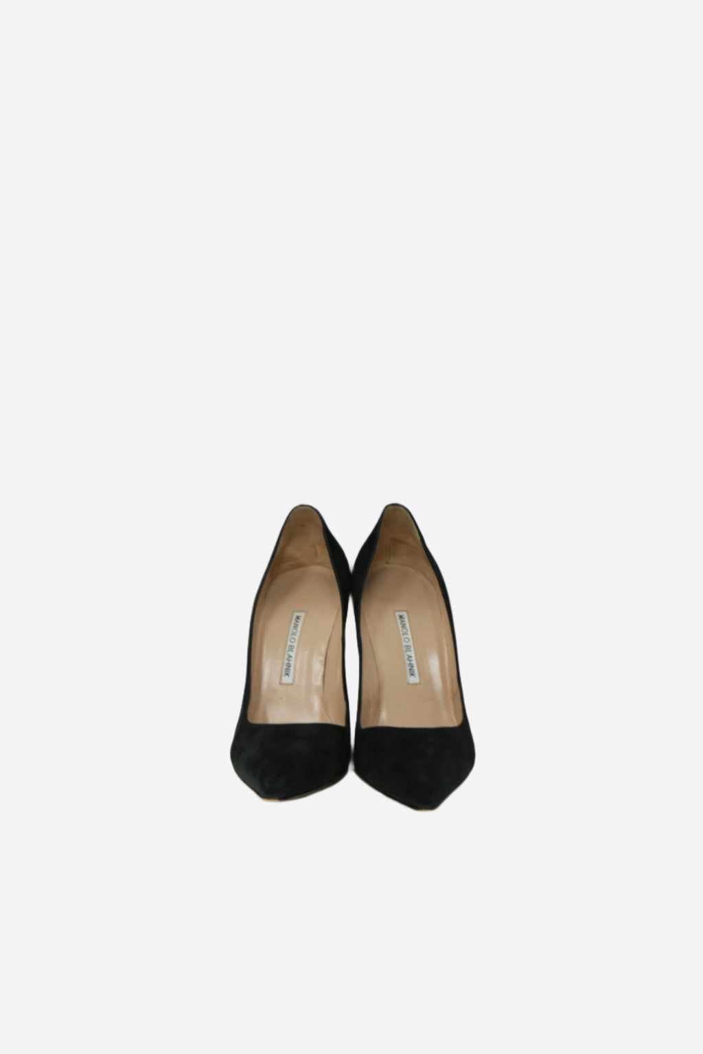 Manolo Blahnik Suede Pumps