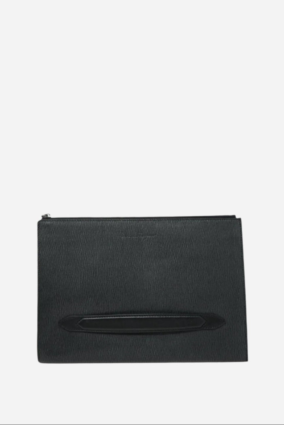 Salvatore Ferragamo Black Clutch Bag