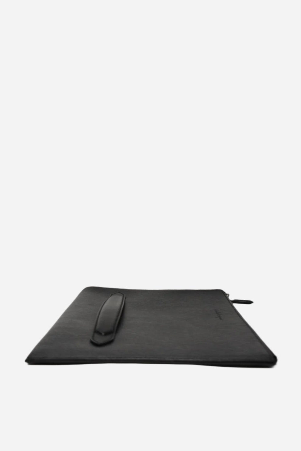 Salvatore Ferragamo Black Clutch Bag
