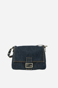 Fendi Large Denim Baguette