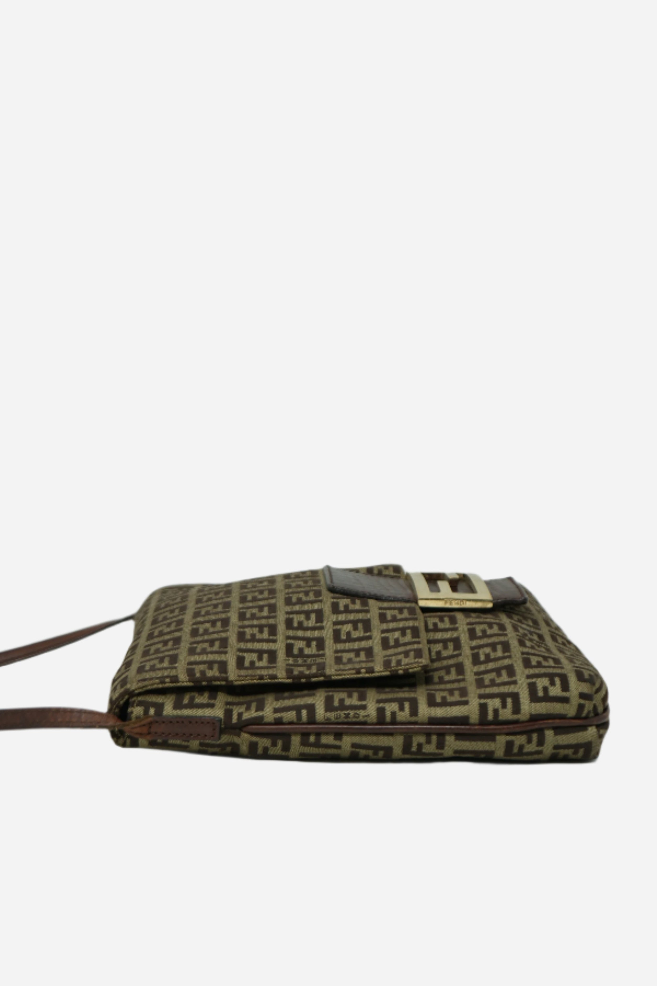 Fendi Vintage Zucca Crossbody Bag