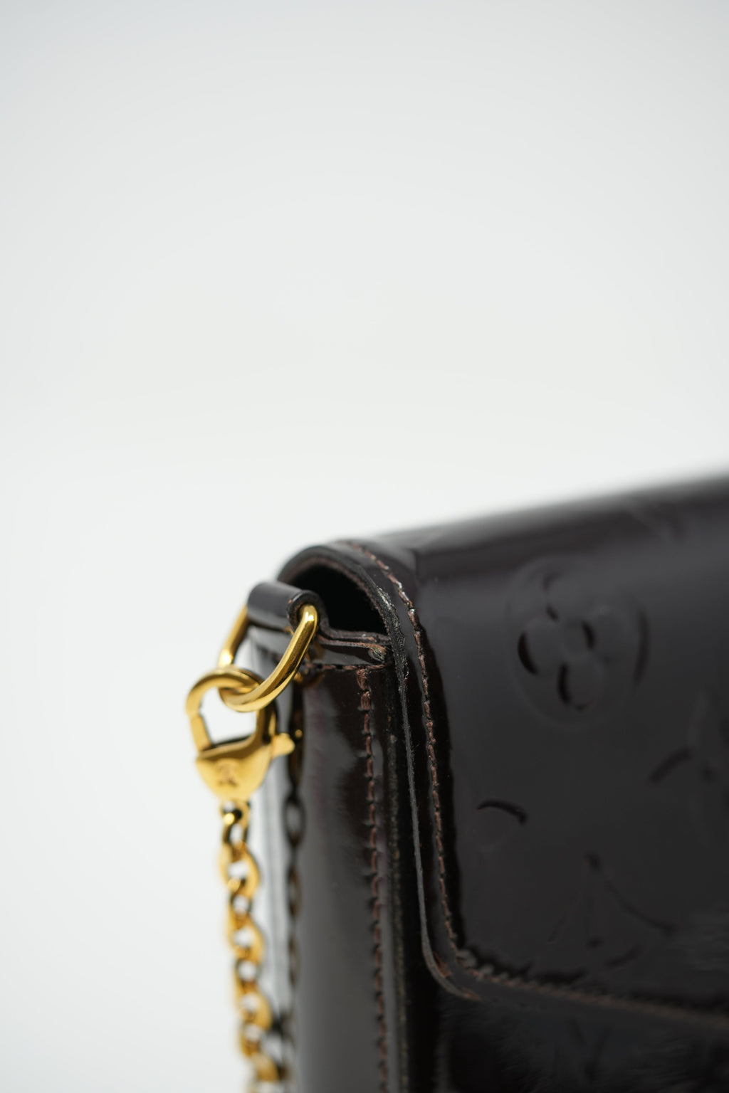 Louis Vuitton 2018 Patent Felicie Pochette Crossbody