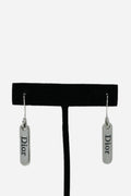 Dior Vintage Logo Dangle Earrings