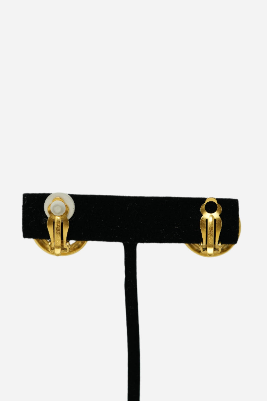 Givenchy Round Heart Earrings Clip-On