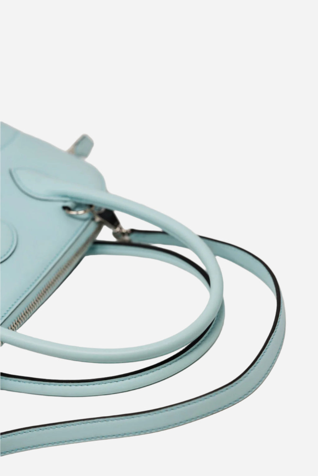 Hermes 2017 Blue Swift Leather Bolide 27 Handbag