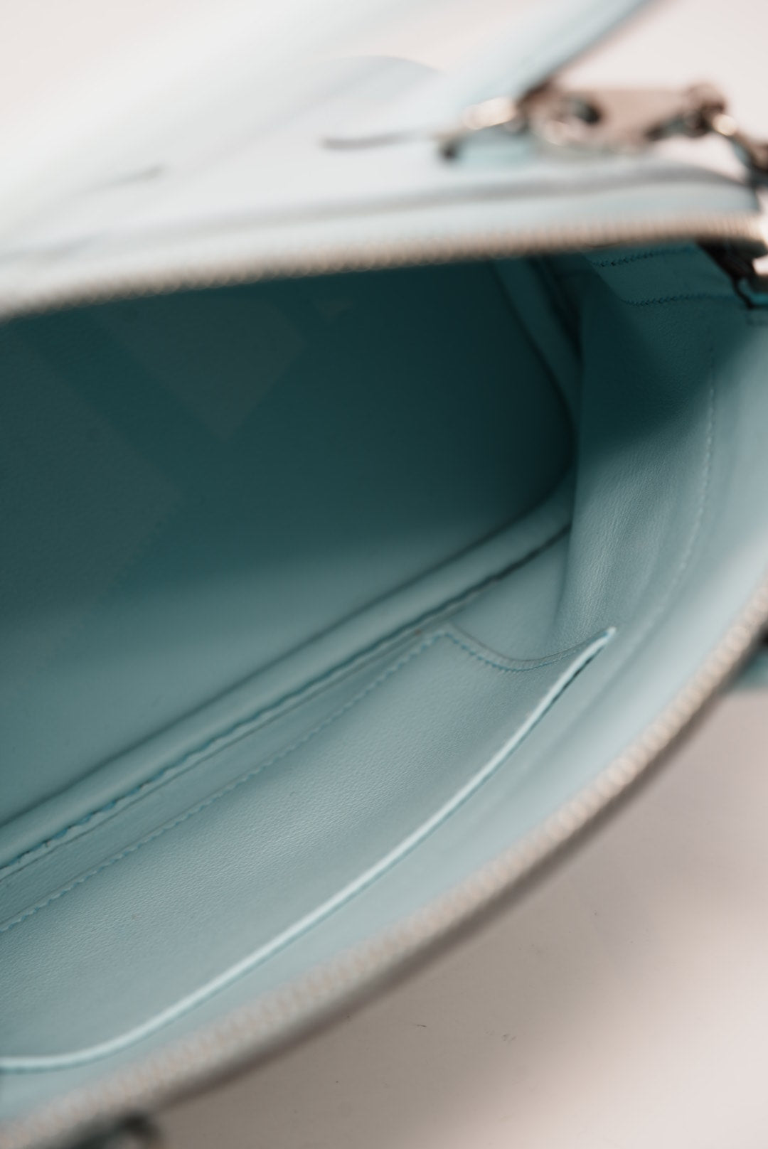 Hermes 2017 Blue Swift Leather Bolide 27 Handbag