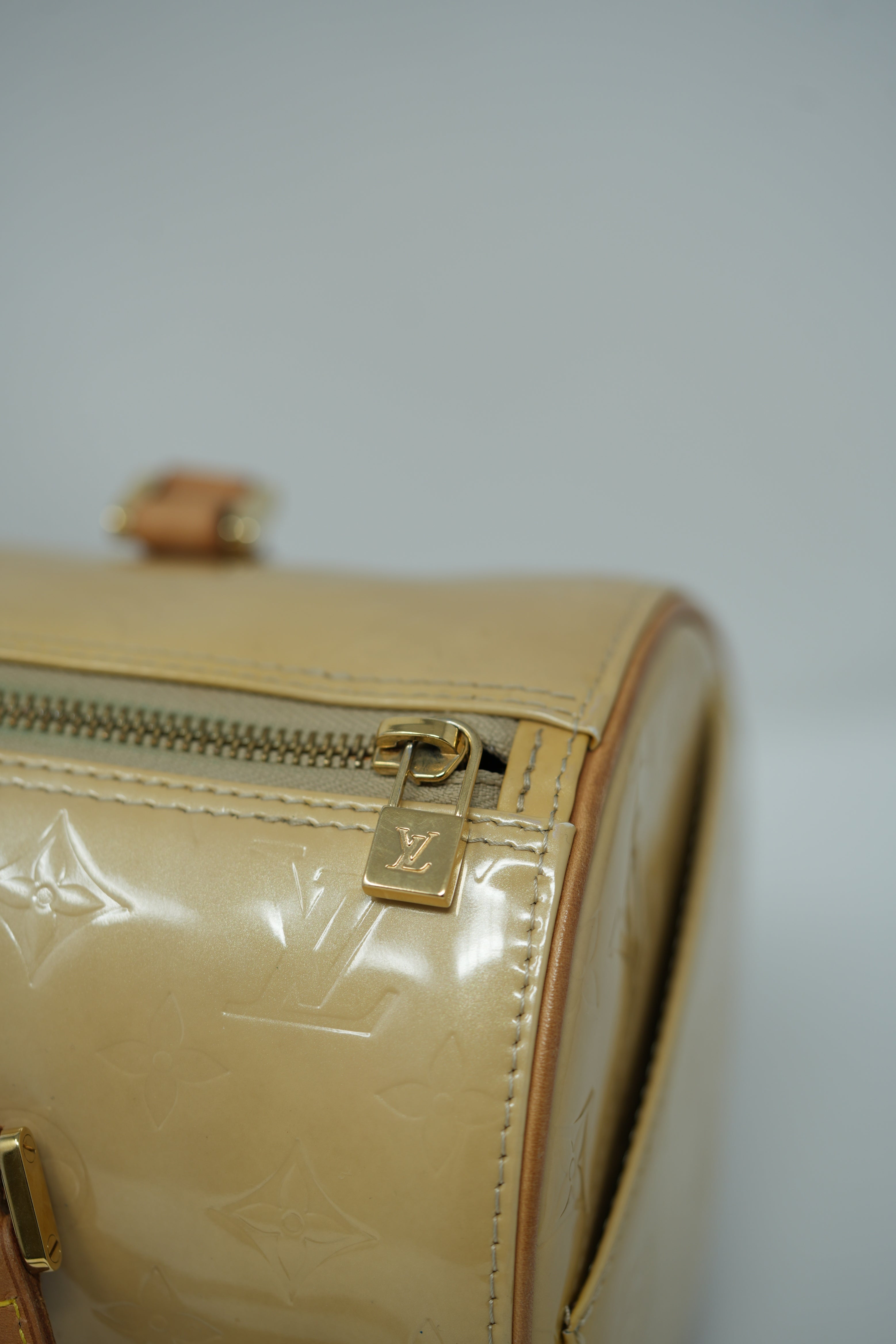 Louis Vuitton 2003 Patent Papillon Bag