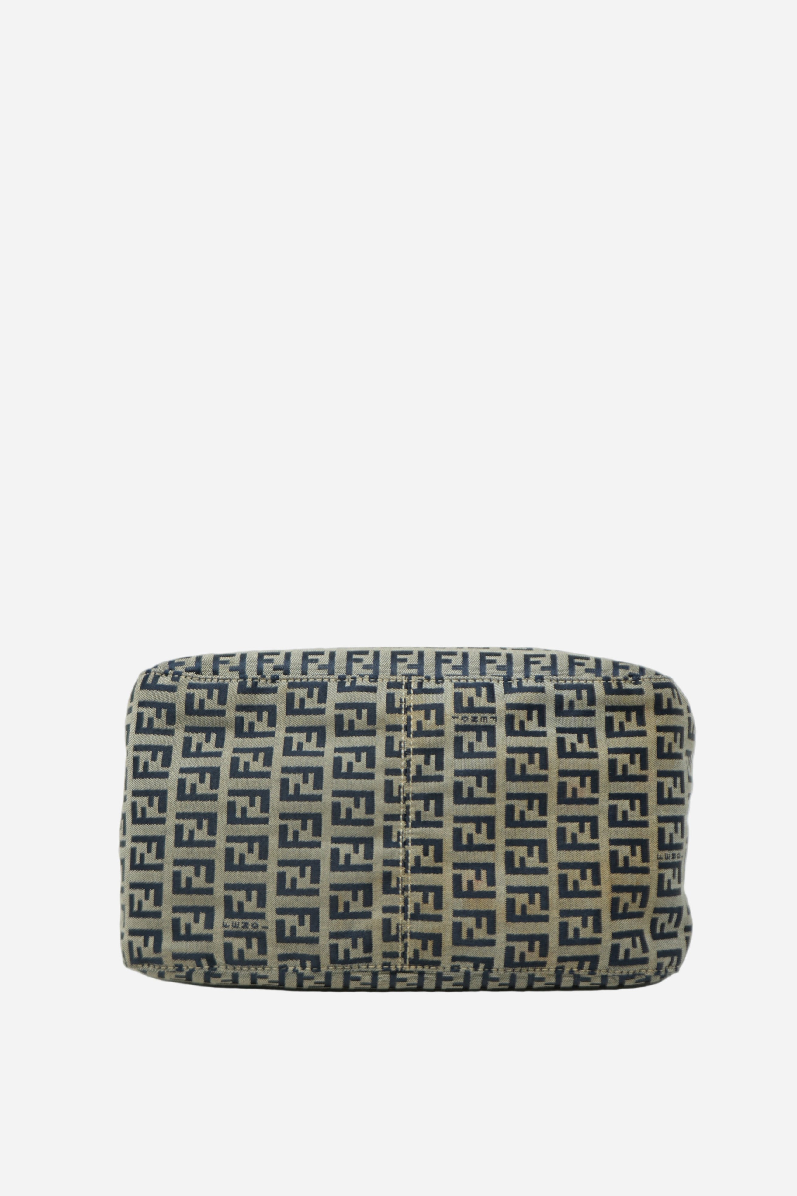 Fendi 2000-2010 Zuccino Canvas Double Flap Bag