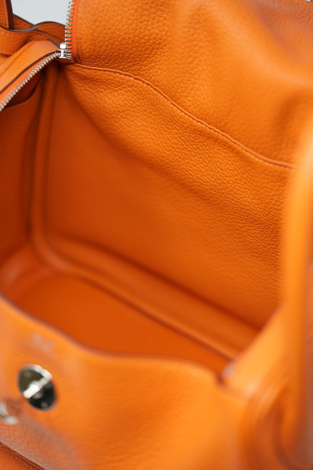 Hermes 2015 Lindy 30 TC Leather Handbag