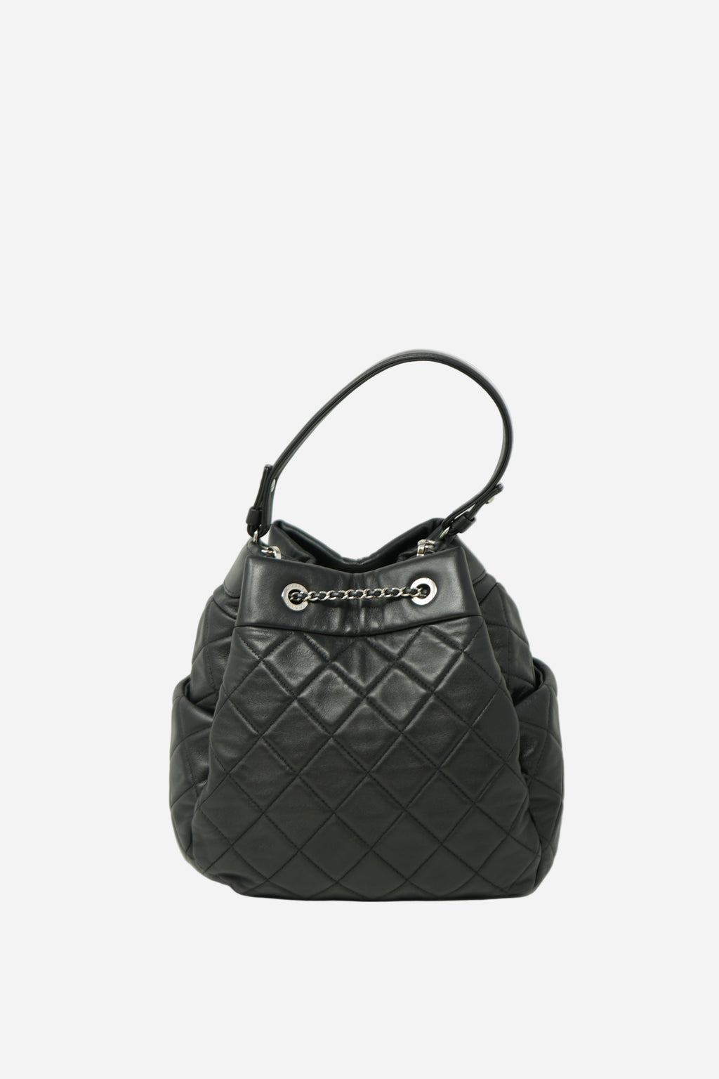Pre-owned Chanel 2018-2019 Urban Spirit Bucket Bag