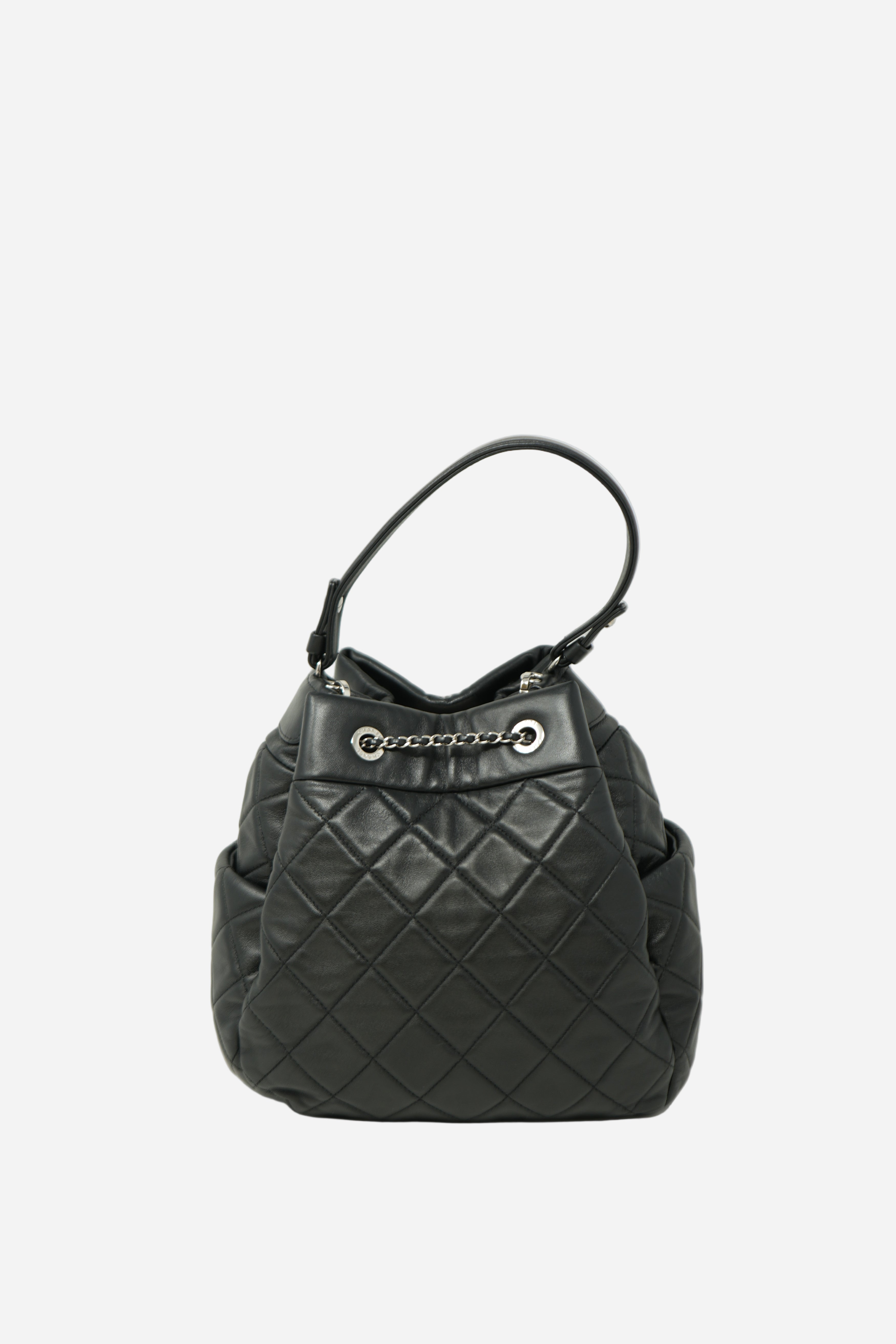 Pre-owned Chanel 2018-2019 Urban Spirit Bucket Bag
