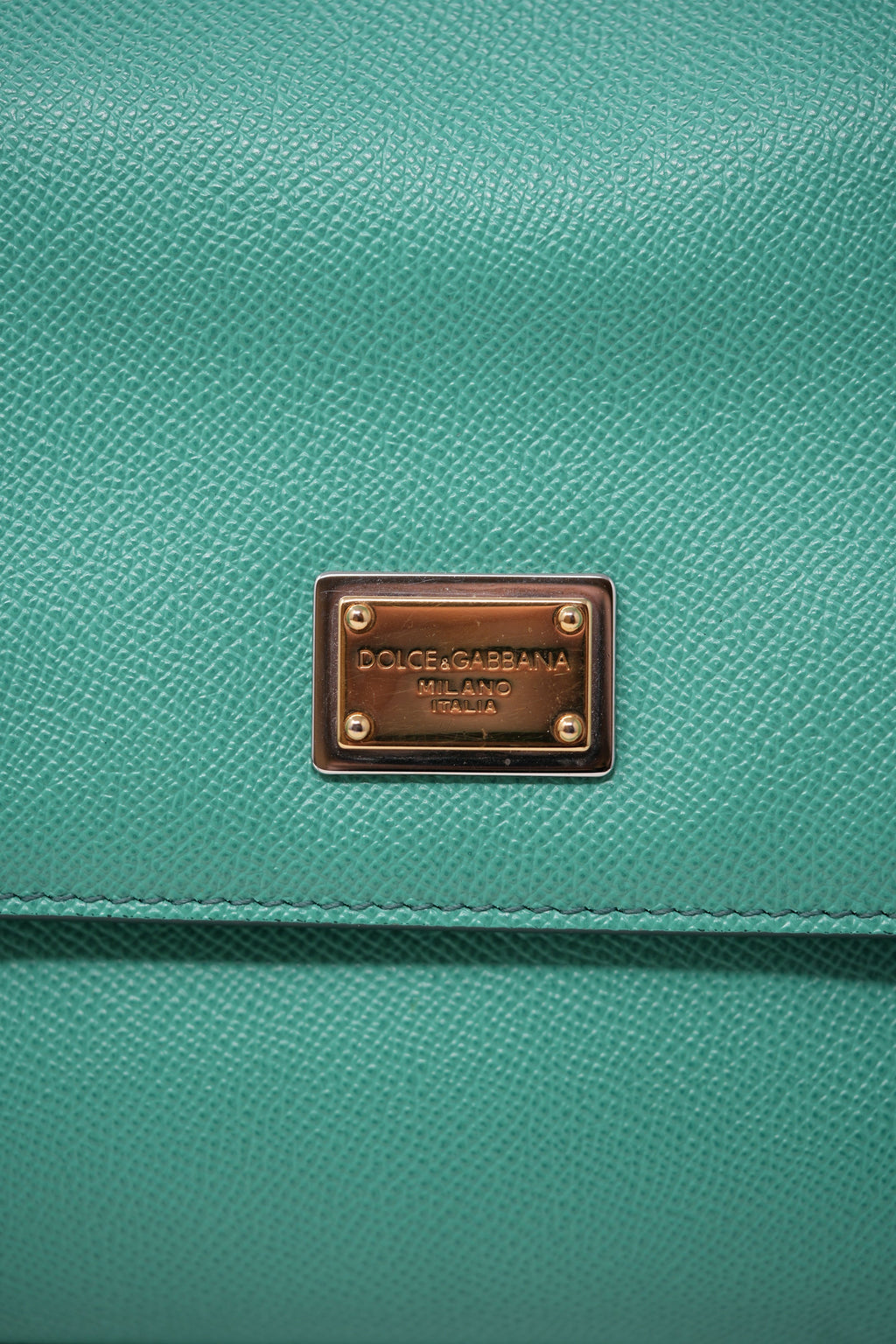 Dolce & Gabbana Green Medium Sicily Handbag