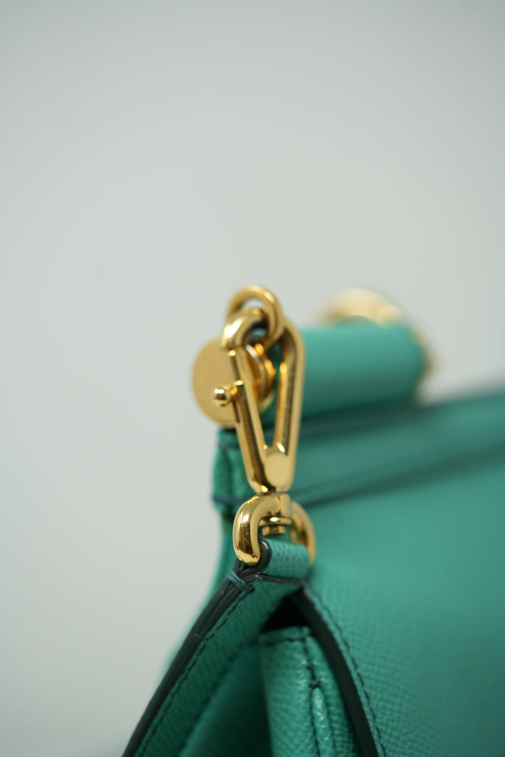 Dolce & Gabbana Green Medium Sicily Handbag