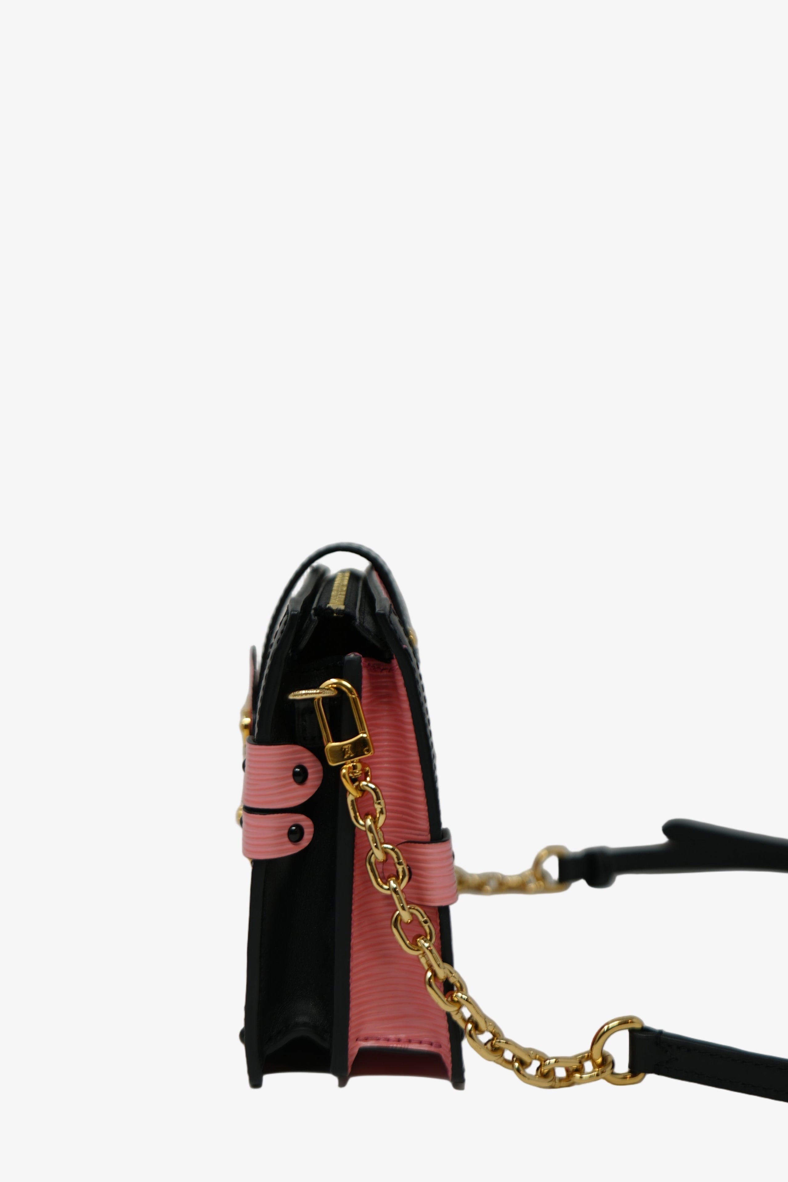Louis Vuitton 2018 Pink Epi Leather Trunk Clutch