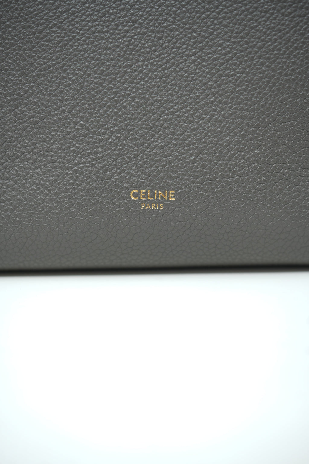 Celine Small Leather Sangle Bucket Bag