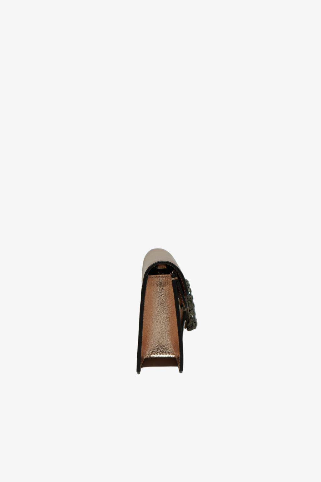 Gucci Gold Metallic Leather Dionysus Mini Bag