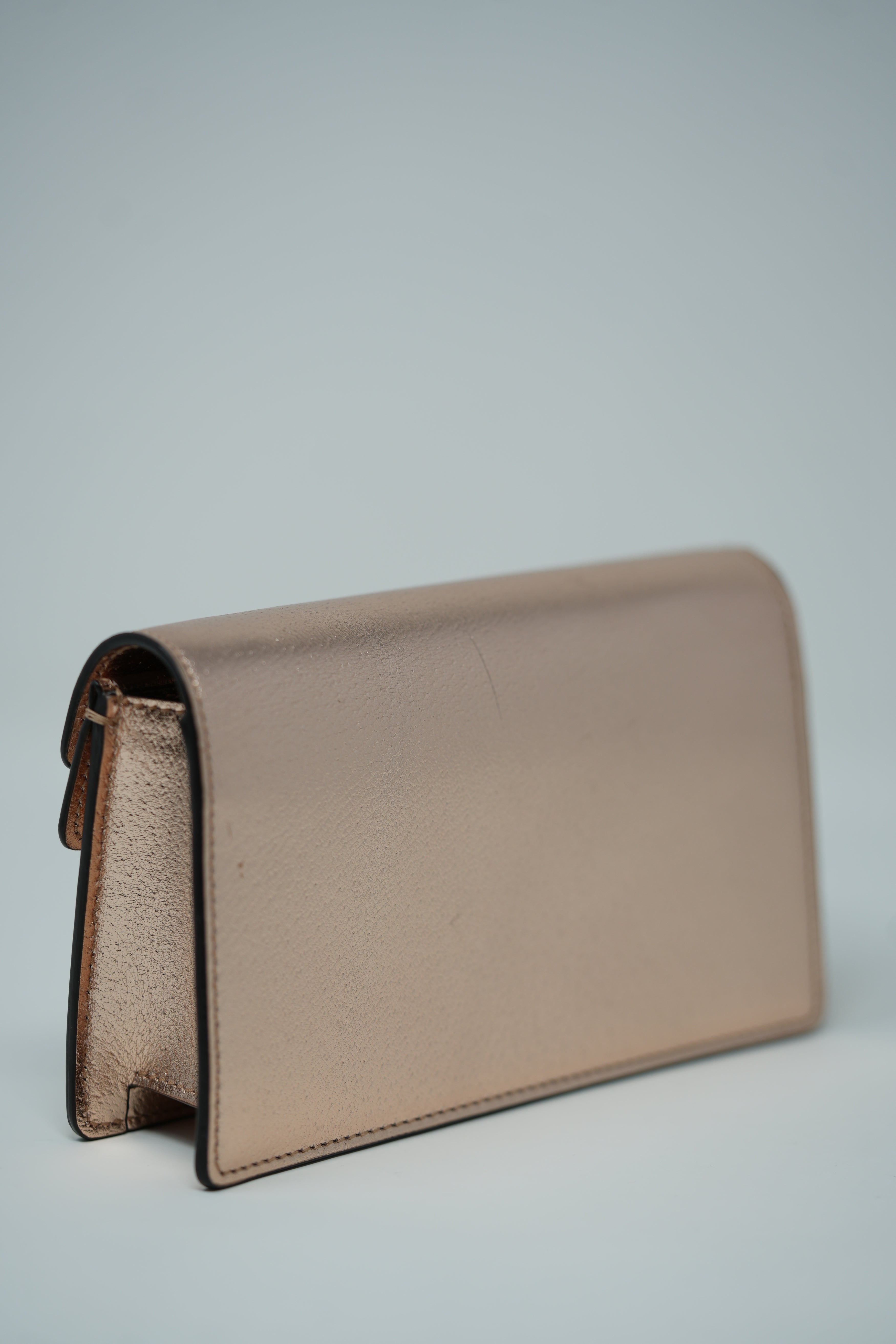 Gucci Gold Metallic Leather Dionysus Mini Bag