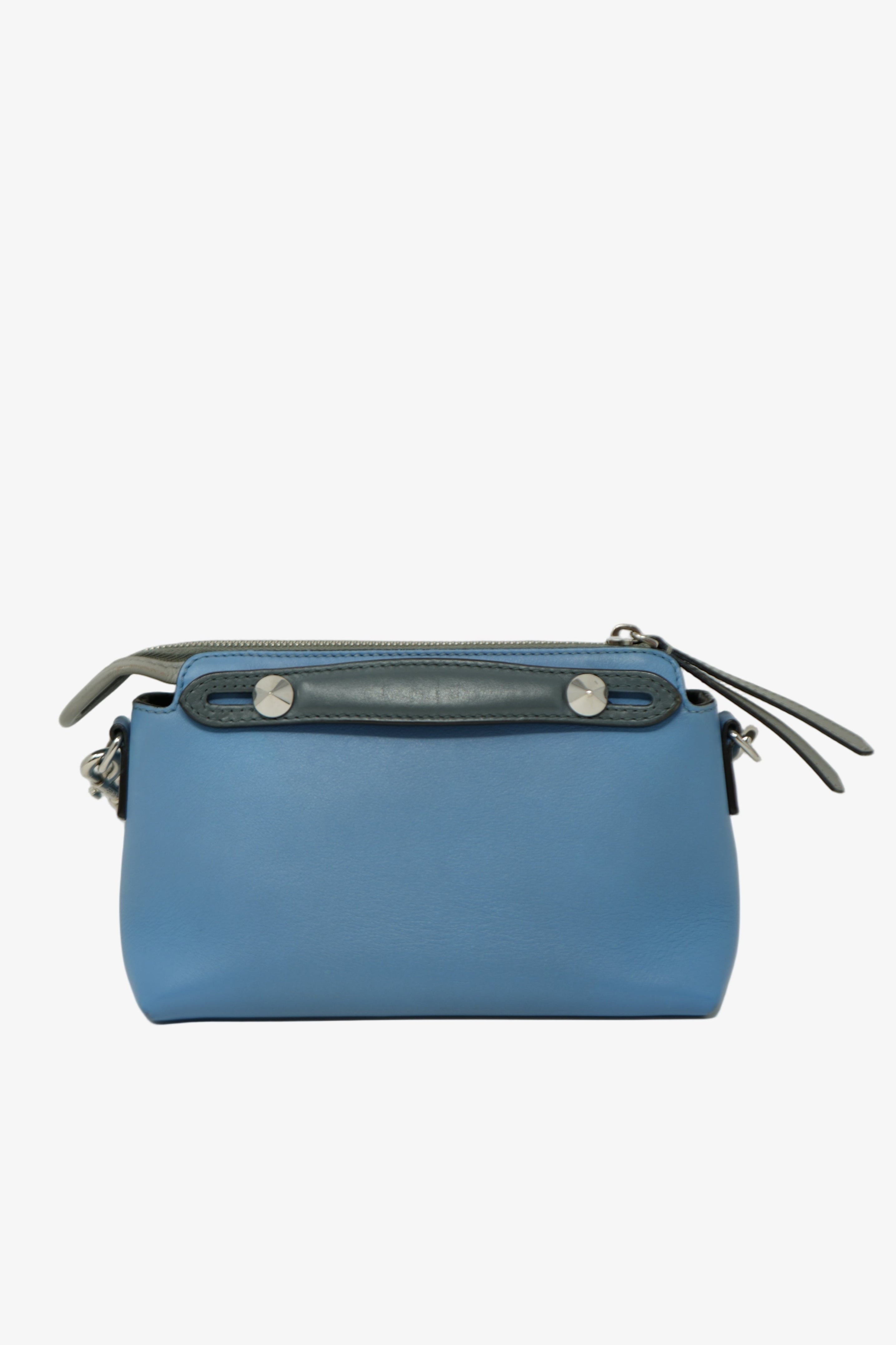 Fendi Blue Leather By The Way Small Bag